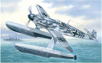 A Model From Russia 1/72 Bf109w Fighter w/Floats Kit