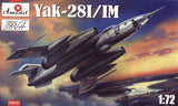 A Model From Russia 1/72 Yak28I/IM Soviet Interceptor Kit