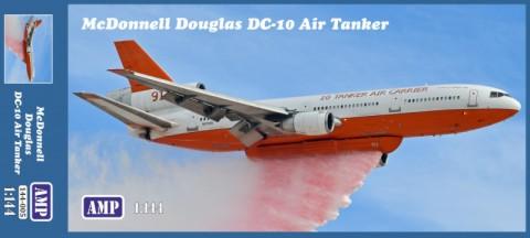 Amp Models Aircraft 1/144 DC10 Air Tanker Aircraft Kit