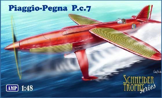 AMP Aircraft 1/48 Piaggio Pegna Pc7 Italian Racing Seaplane Kit