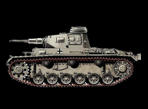 Armourfast Military 1/72 Panzer III Ausf G Tank (2) Kit