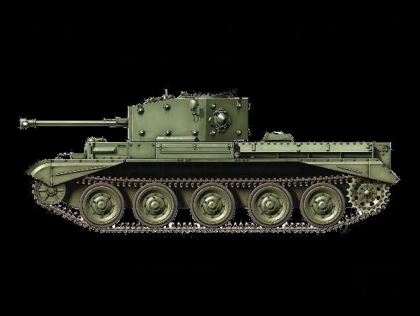 Armourfast Military 1/72 Cromwell Tank (2) Kit