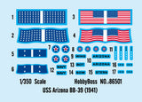 Hobby Boss Model Ships 1/350 USS Arizona BB-39 Kit