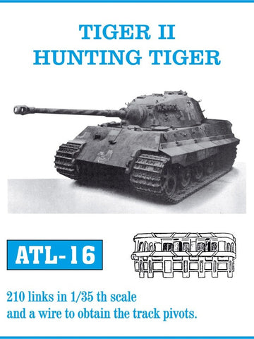 Friulmodel Military 1/35 Tiger II Hunting Tiger Track Set (210 Links)