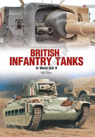 Kagero Books Photosniper 3D: British Infantry Tanks in World War II