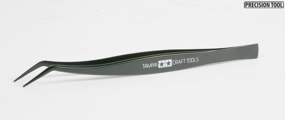 Tamiya Tools Angled Tweezers