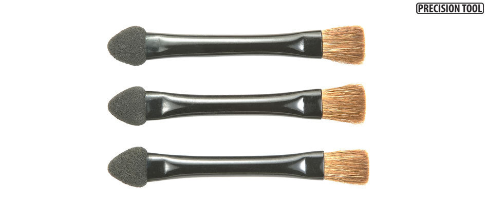 Tamiya Tools Applicator Brushes 3pcs - For Weathering Master