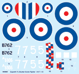 Roden Aircraft 1/48 Sopwith 1-1/2 Strutter Comic RFC BiPlane Night Fighter Kit