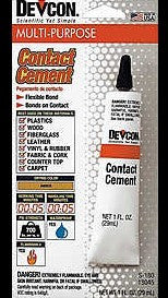 Devcon Contact Cement Waterproof 1oz. Tube