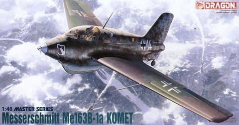 Dragon Models Aircraft 1/48 Messerschmitt Me163B1a Komet Aircraft (Re-Issue) Kit