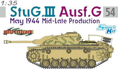 Cyber-Hobby Military 1/35 StuG III Ausf G Mid-Late Tank Kit