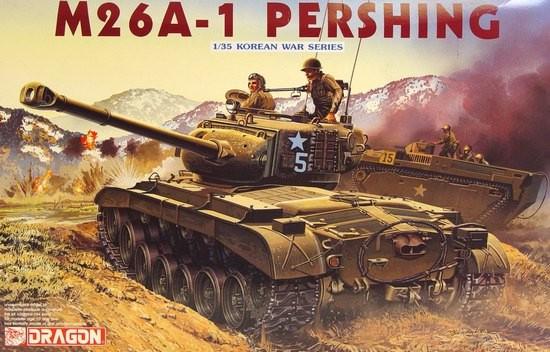 Dragon Military 1/35 M26A1 Pershing Tank Kit