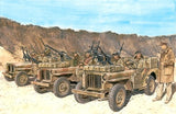 Dragon Military 1/35 SAS 4x4 Truck Unit (3different) w/Commander & Crews 80th Anniversary Kit