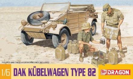 Dragon Military 1/6 DAK Type 82 Kubelwagen (Re-Issue) Kit