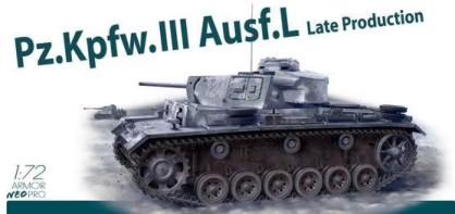 Dragon Military 1/72 PzKpfw III Ausf L Late Production Tank Kit