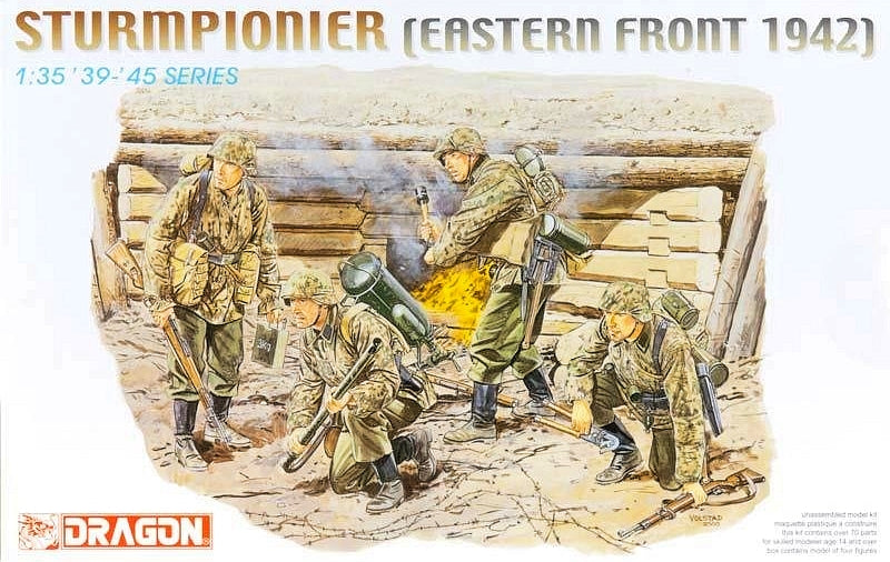 Dragon Military 1/35 Sturmpionier Eastern Front 1942 (4) Kit