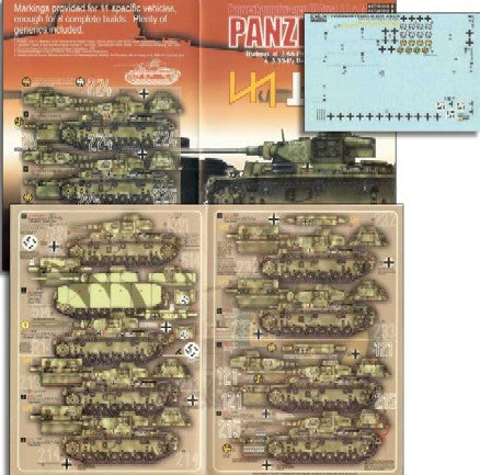 Echelon Decals 1/48 PzKpfw III Ausf J/L/M's Panzer III