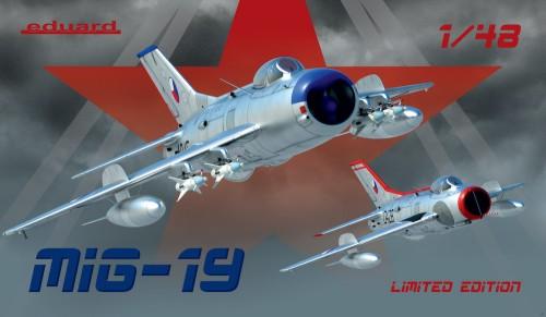 Eduard Aircraft 1/48 MiG19S/PM Soviet Cold War Jet Fighter Ltd Edition Kit