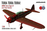 Eduard Aircraft 1/48 WWII A6M2 Zero Type 21 Japanese Fighter over Pearl Harbor Dual Combo Ltd Edition Kit