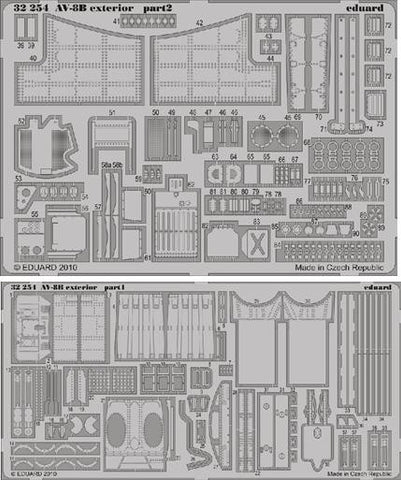 Eduard Details 1/32 Aircraft- AV8B Exterior for TSM