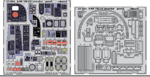 Eduard Details 1/32 Aircraft- A6E Tram Interior for TSM (Painted)