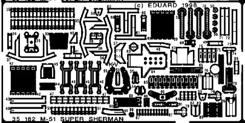 Eduard Details 1/35 Armor- M51 for ACY