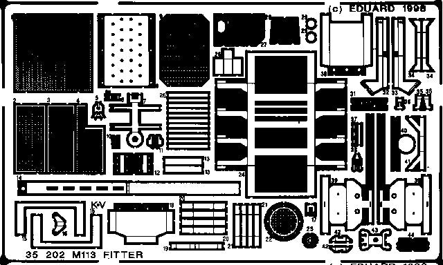 Eduard Details 1/35 Armor- M113 Fitter for ACY