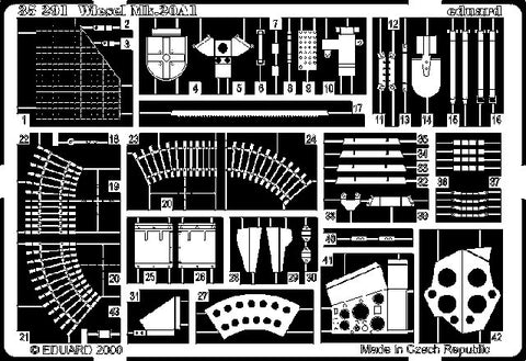 Eduard Details 1/35 Armor- Wiesel Mk 20A for AFV