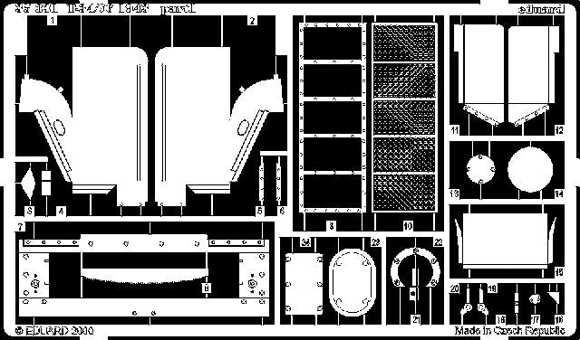 Eduard Details 1/35 Armor- T34/76 1943 for ITA