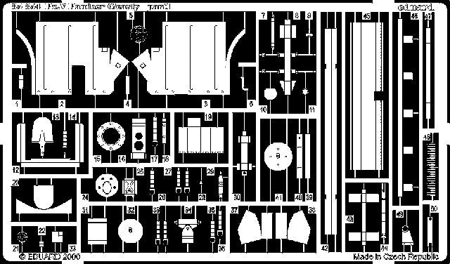 Eduard Details 1/35 Armor- Pz V Panther G (Early) for TAM