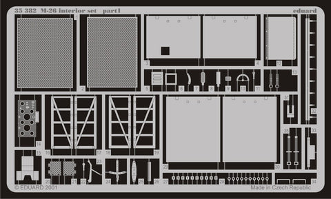 Eduard Details 1/35 Armor- M26 Interior for TAM