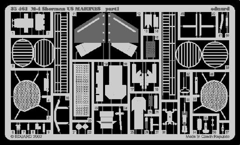 Eduard Details 1/35 Armor- M4 Sherman USMC for ITA
