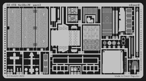 Eduard Details 1/35 Armor- Grille M for ALN