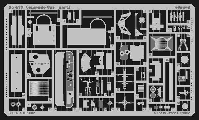 Eduard Details 1/35 Armor- Commando Car for ITA