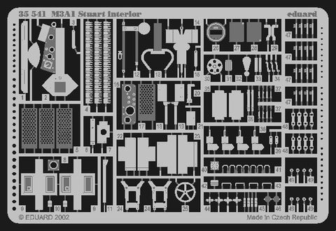 Eduard Details 1/35 Armor- M3A1 Stuart Interior for ACY