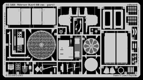 Eduard Details 1/35 Armor - Morser Karl 60cm for DML