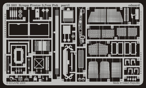 Eduard Details 1/35 Armor- Krupp Protze 3,7cm Pak for TAM