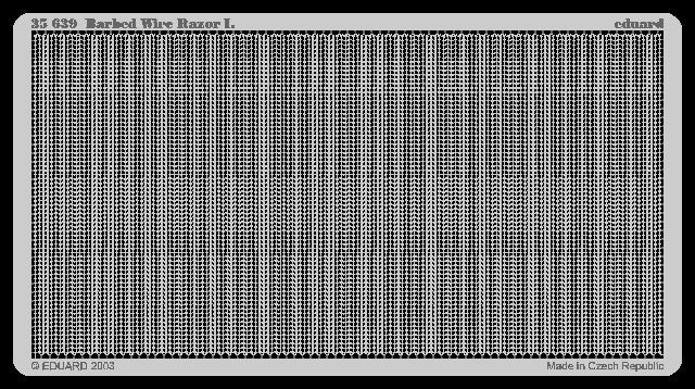 Eduard Details 1/35 Armor- Barbed Wire Razor I