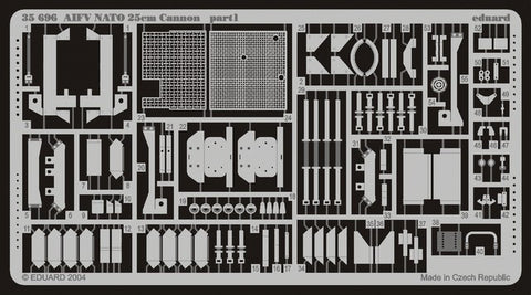 Eduard Details 1/35 Armor- AIFV NATO 25cm Cannon for AFV