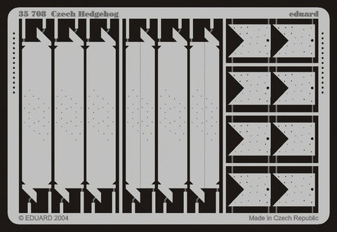 Eduard Details 1/35 Armor- Jagdtiger Fender Zimmerit for DML