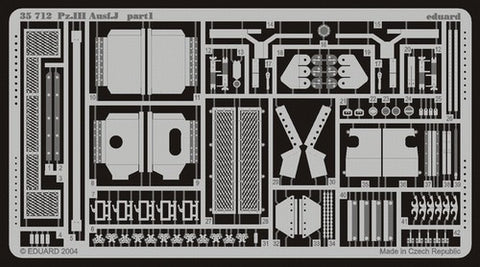 Eduard Details 1/35 Armor- Pz III Ausf J for DML & RVL