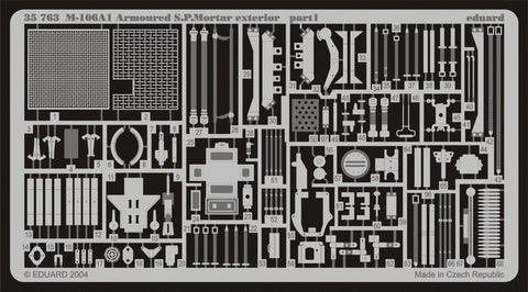 Eduard Details 1/35 Armor- M106A1 SP Mortar Exterior for TAM