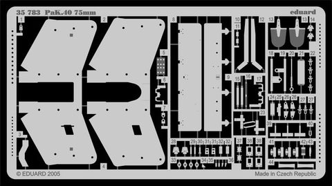 Eduard Details 1/35 Armor- Pak 40 75mm for DML