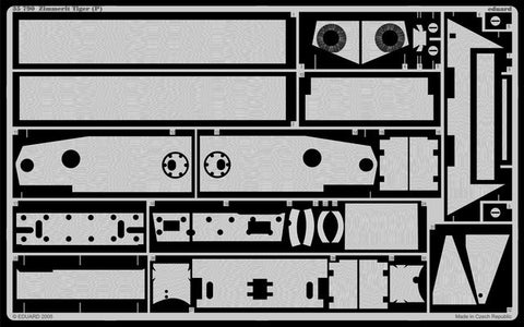 Eduard Details 1/35 Armor- Zimmerit Tiger (P) for DML