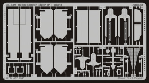 Eduard Details 1/35 Armor- Bergepanzer Tiger (P) Ferdinand for DML