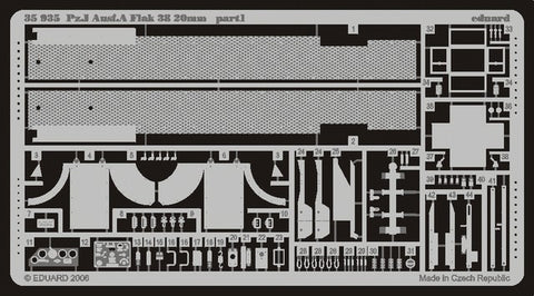 Eduard Details 1/35 Armor- Pz I Ausf A Flak 38 20mm for DML