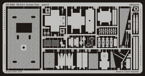 Eduard Details 1/35 Armor- M3A1 Scout Car for RVL
