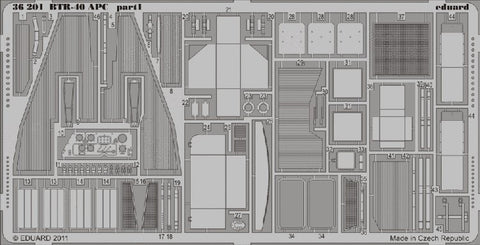 Eduard Details 1/35 Armor- BTR40 APC for TSM