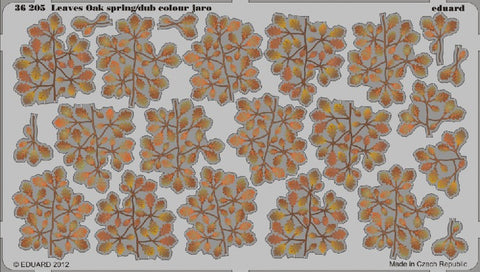 Eduard Details 1/35 Spring Oak Leaves (Painted)