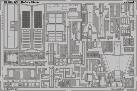 Eduard Details 1/35 Armor- GMC 40mm Bofors for HBO